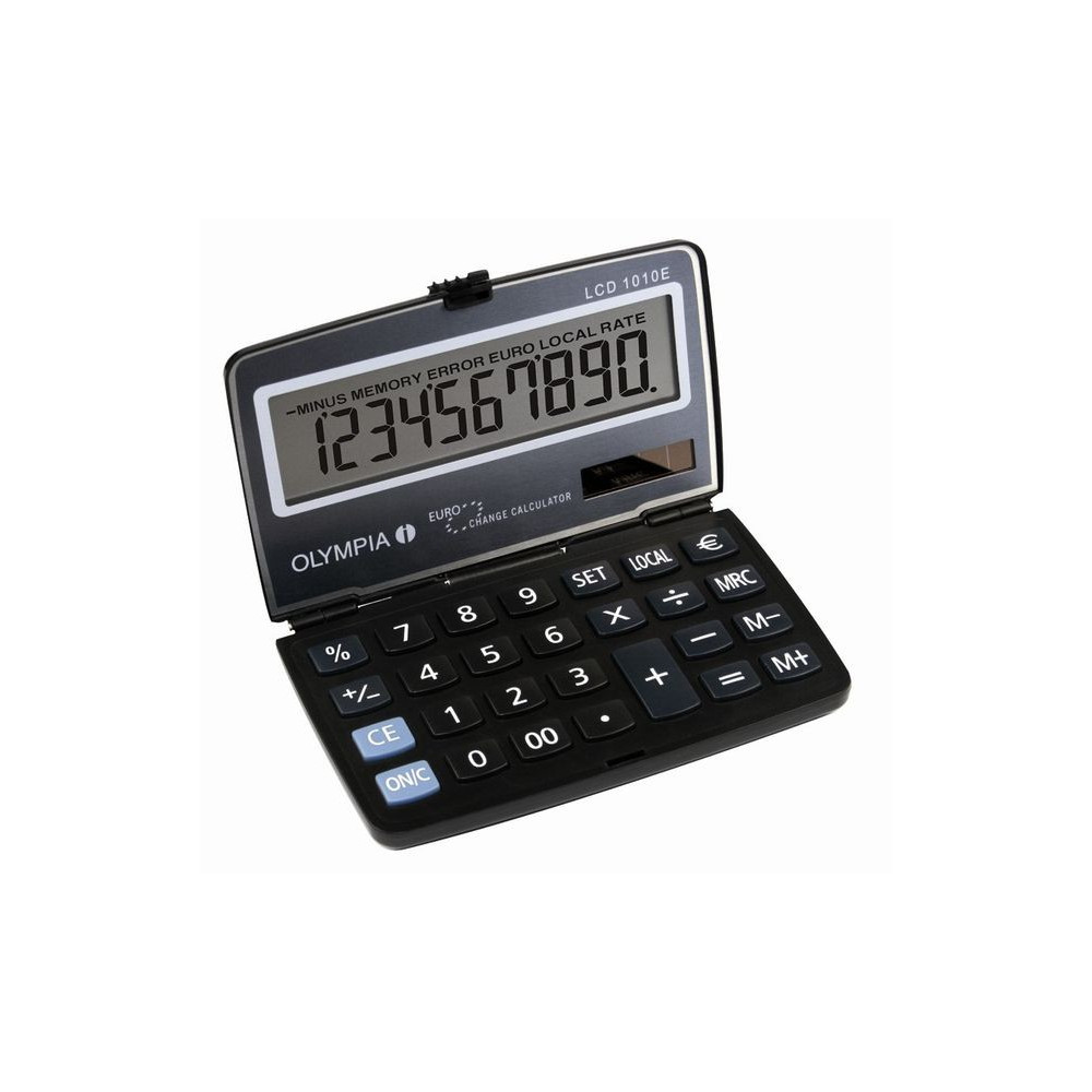 Calculatrice de poche 10 chiffres Olympia LCD 1010E