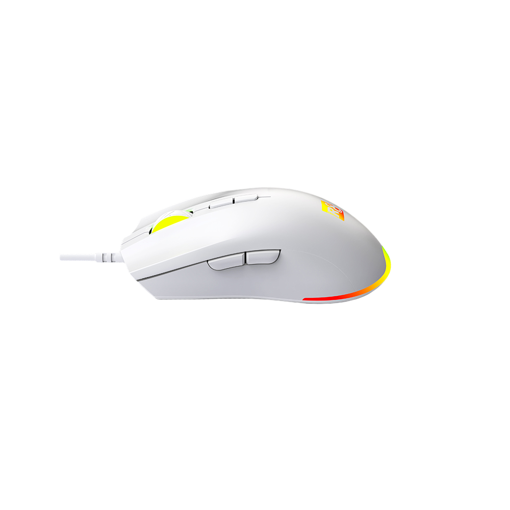 SOURIS OPTIQUE R8 7D / RGB / G201 / Blanc