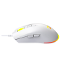 SOURIS OPTIQUE R8 7D / RGB / G201 / Blanc