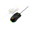 SOURIS OPTIQUE R8 7D / RGB / G201 / Blanc