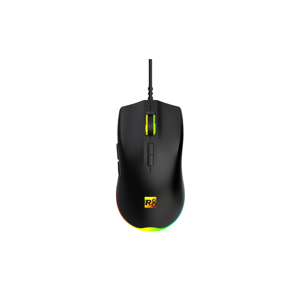 SOURIS OPTIQUE R8 7D / RGB / G201 / BLACK