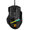SOURIS OPTIQUE R8 8D / 7200 DPI / RGB / G208 / Noir