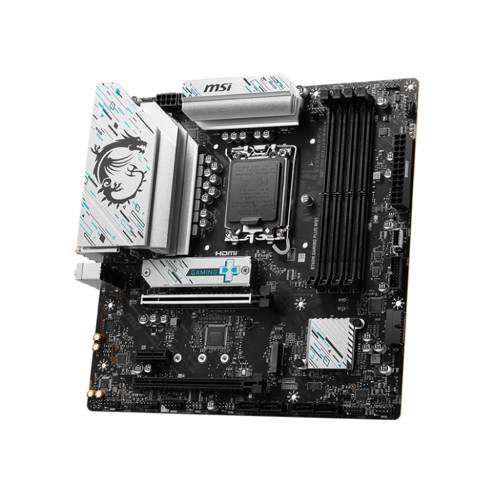 Carte mère MSI B760M GAMING PLUS WIFI / mATX / DDR5