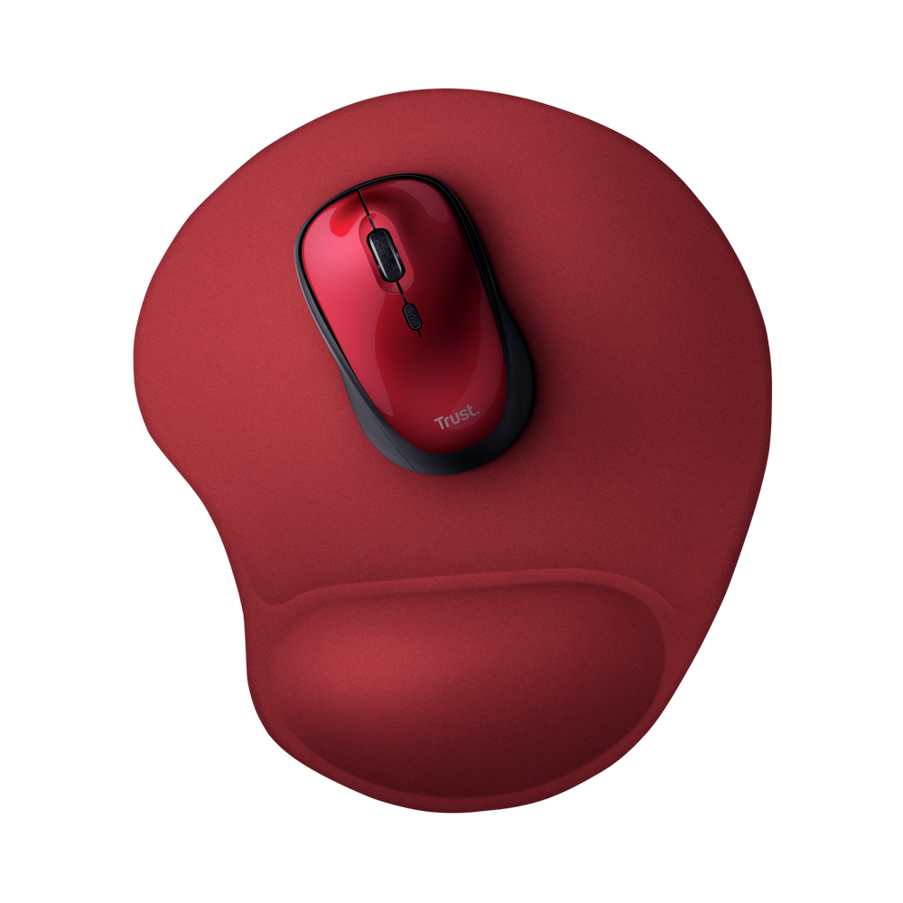 Tapis De Souris TRUST Bigfoot Avec Repose-Poignet Small / Rouge