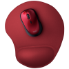 Tapis De Souris TRUST Bigfoot Avec Repose-Poignet Small / Rouge
