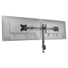 Support Trust GXT 1120 Mara pour deux moniteurs 32" / Noir
