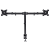 Support Trust GXT 1120 Mara pour deux moniteurs 32" / Noir