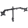 Support Trust GXT 1120 Mara pour deux moniteurs 32" / Noir