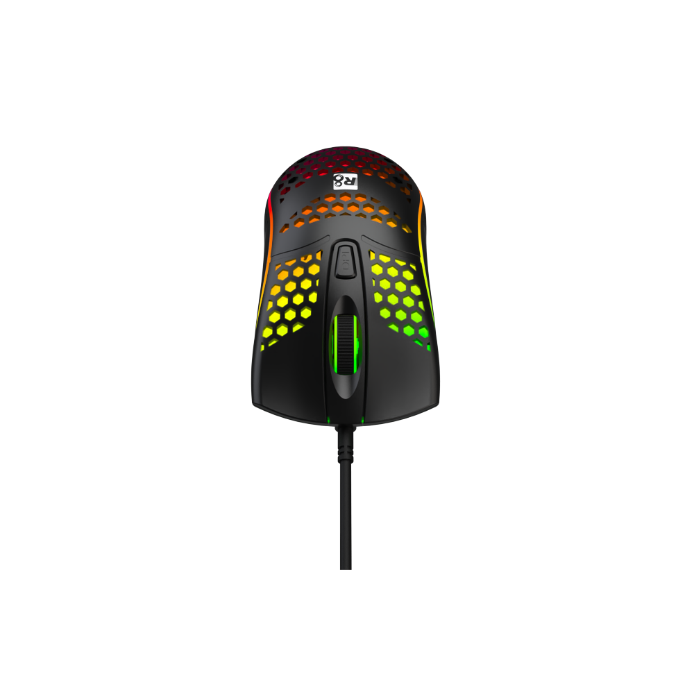 Souris Gaming RGB R8 - 1604 / Noir