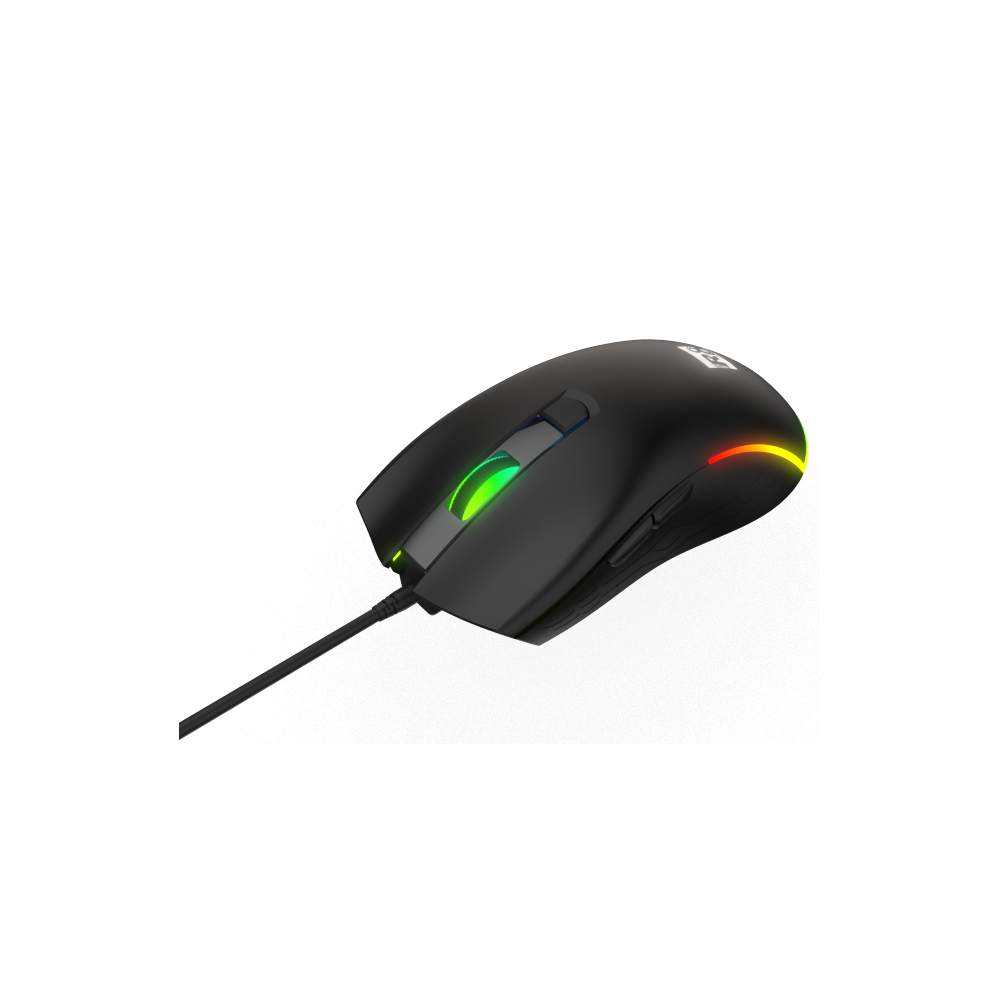 SOURIS 6D Gaming RGB LED Light  R8 1633 / 3 600 DPI / BLACK