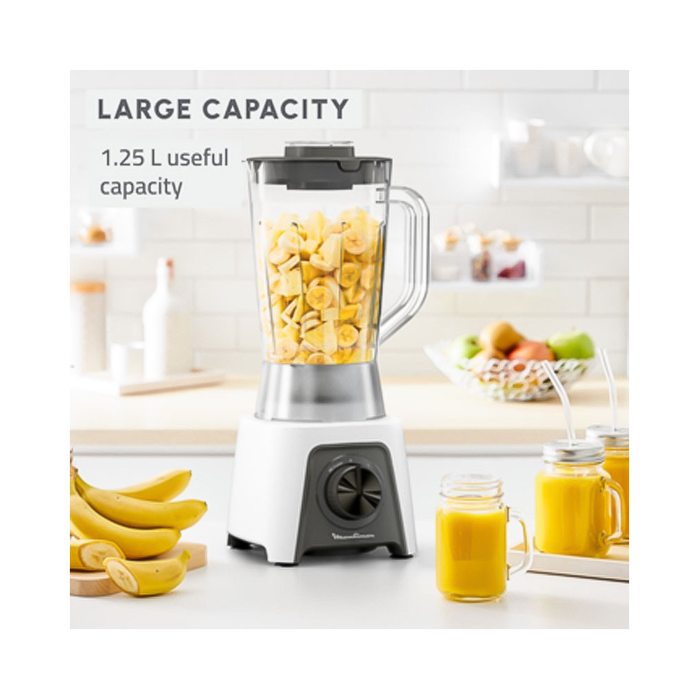 Blender Moulinex Blendeo 450W / Blanc / LM2C0110