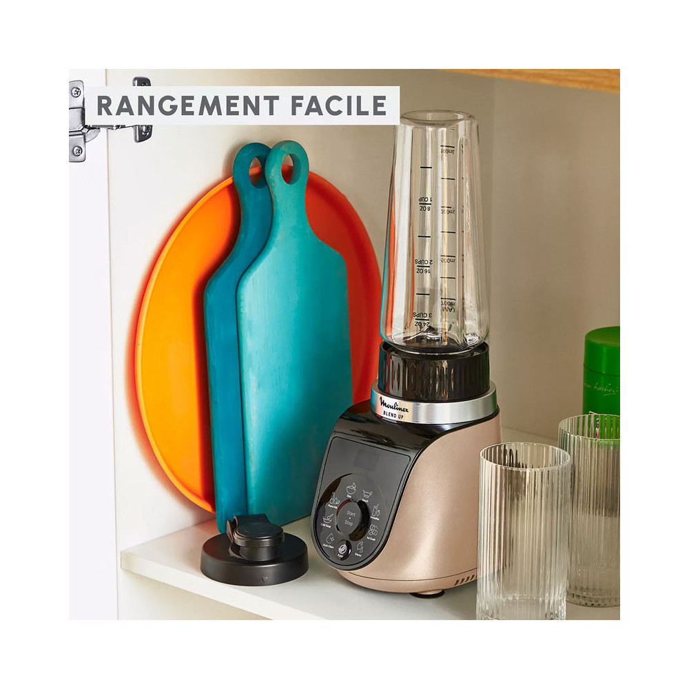 MINI BLENDER MOULINEX BLEND UP / 1000W / Noir