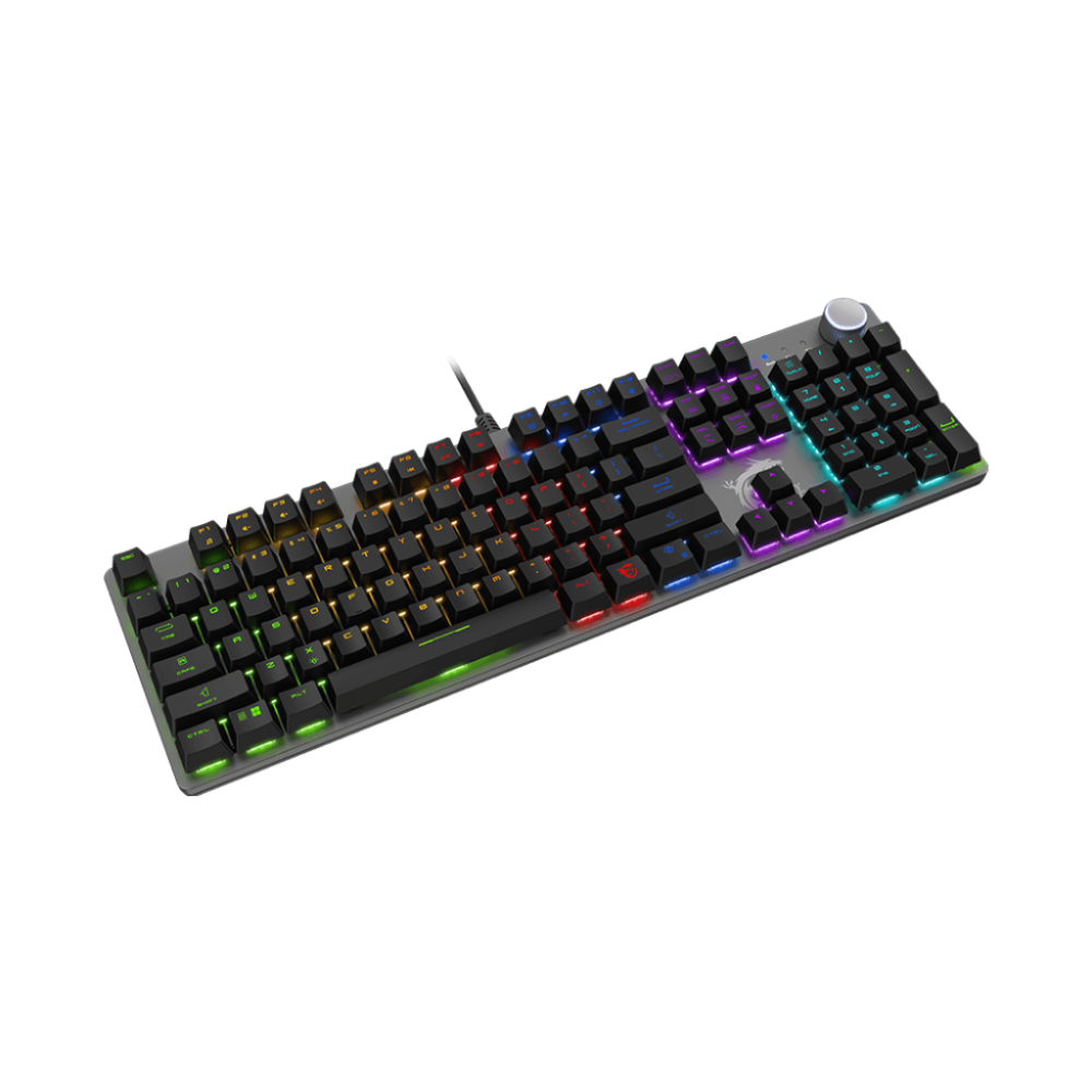 Clavier Gaming Filaire MSI FORGE GK320 / Mécanique / Red switches / Noir