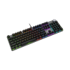Clavier Gaming Filaire MSI FORGE GK320 / Mécanique / Red switches / Noir