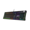 Clavier Gaming Filaire MSI FORGE GK320 / Mécanique / Red switches / Noir