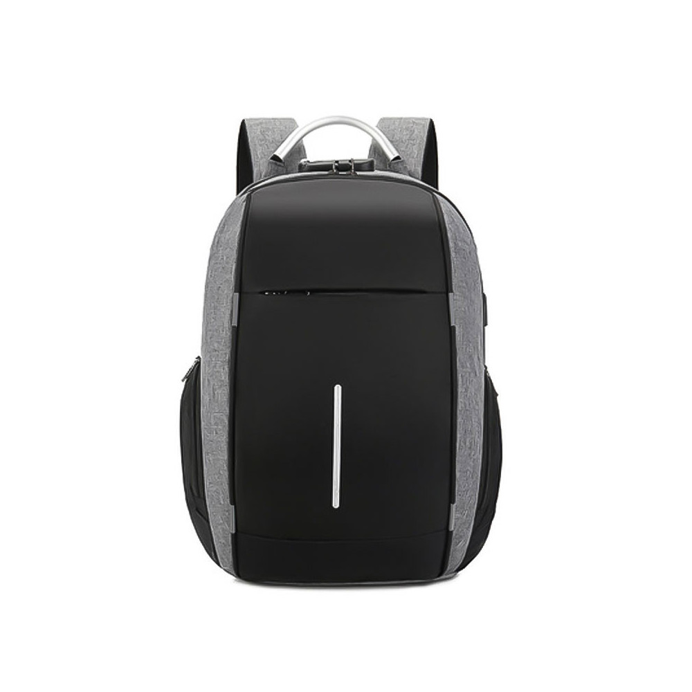 SAC A DOS  16" + PORT USB GRIS - CO1435-GR