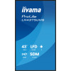 ECRAN TACTILE IIYAMA PROLITE 43'' 4K UHD 60Hz IPS HDMI/USB/DP/RJ45 / HAUT PARLEUR