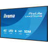 ECRAN TACTILE IIYAMA PROLITE 43'' 4K UHD 60Hz IPS HDMI/USB/DP/RJ45 / HAUT PARLEUR