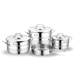 Batterie de Cuisine KORKMAZ 7 Pièces