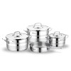 Batterie de Cuisine KORKMAZ 7 Pièces / Inox / A2054