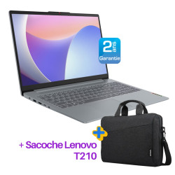 Pc Portable Lenovo IdeaPad Slim 3 15IAN8 / i3-N305 / 8 Go / 256 Go SSD / Gris