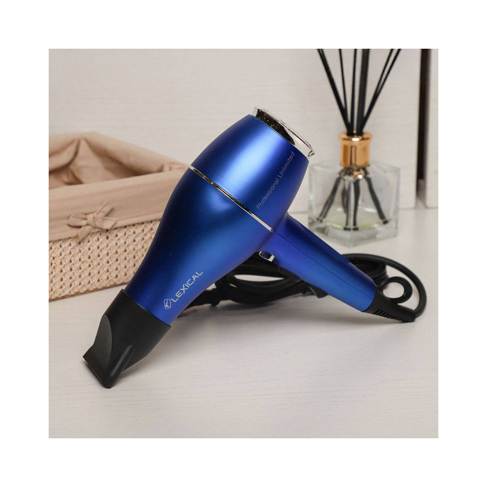 Sèche Cheveux LEXICAL 2200W / Bleu / LHD-5061