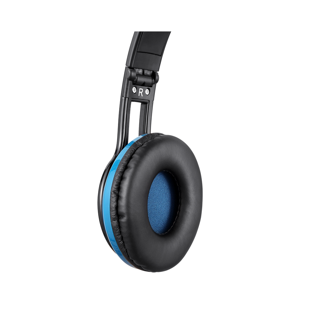 Micro Casque Filaire ZOOOK Sublime / Noir & Bleu