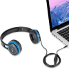 Micro Casque Filaire ZOOOK Sublime / Noir & Bleu