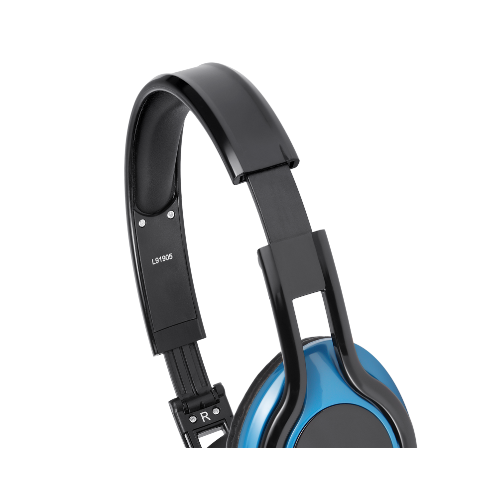 Micro Casque Filaire ZOOOK Sublime / Noir & Bleu