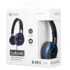 Micro Casque Filaire ZOOOK Sublime / Noir & Bleu