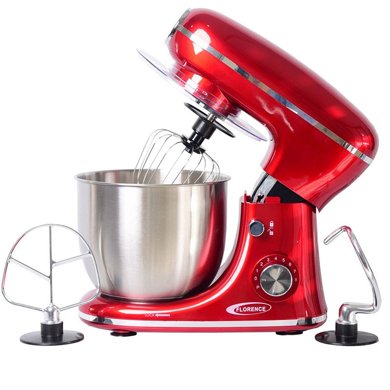 Robot Pétrin Florence 1300W / Rouge / SM-6484A