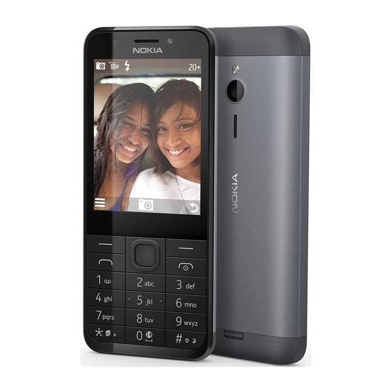 Téléphone Portable Nokia 230 / Double SIM / Gris