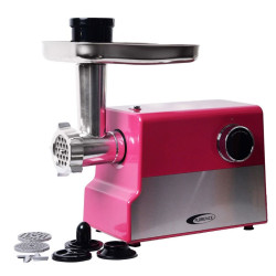 Hachoir à Viande FLORENCE 2000W / Rose / MG-3621