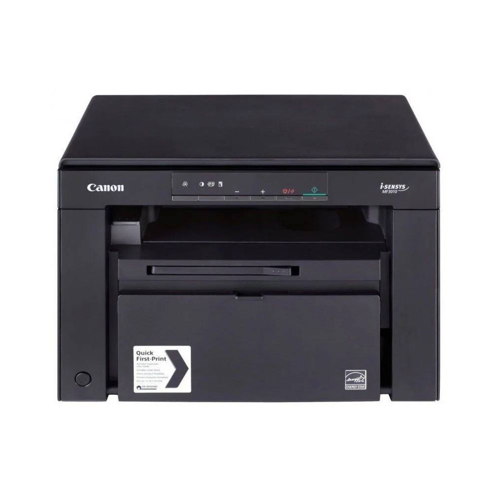 Imprimante CANON MF3010 Laser Monochrome 3 en 1 / A4 / USB / Noir Avec 2 toners gratuits