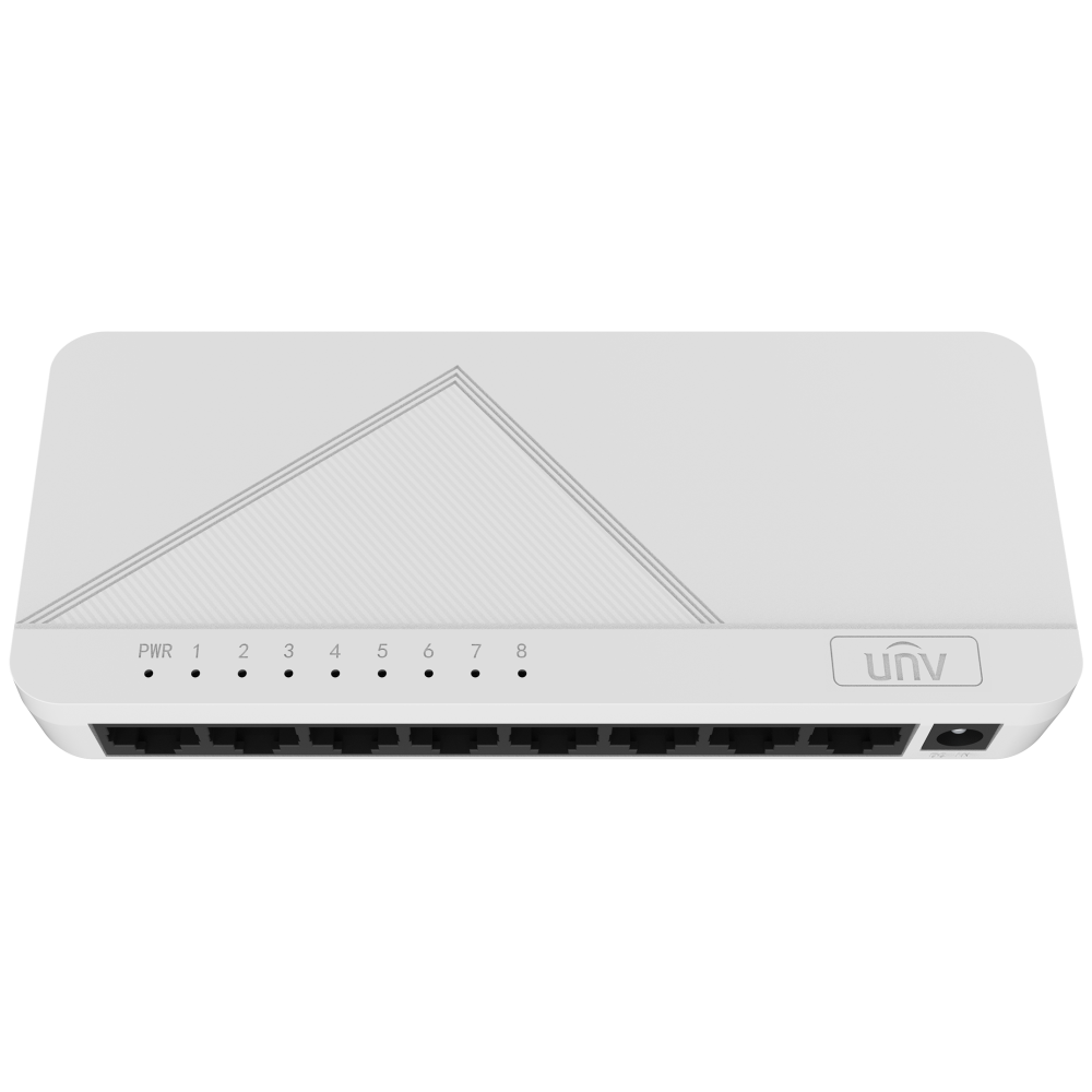 Switch Uniview 8 PORTS 10/100MB PLASTIQUE