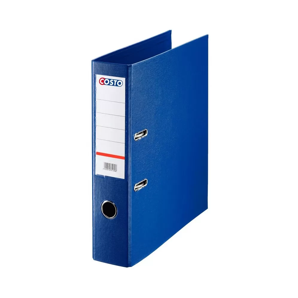 Classeur à levier COSTO Pro Dos A4 75mm / Bleu