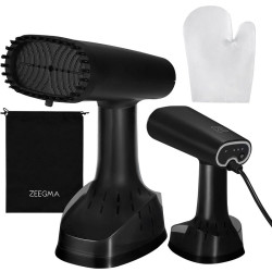 Défroisseur et fer à repasser ZEEGMA 2 en 1 / Noir
