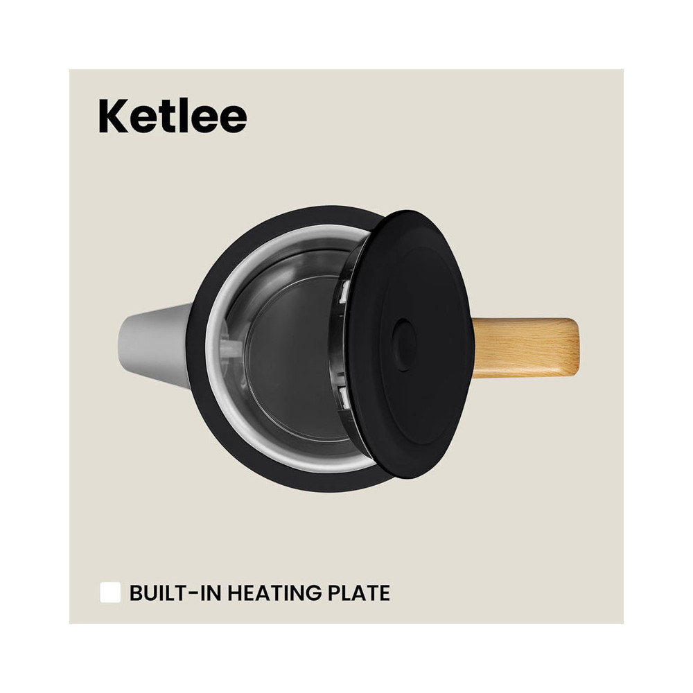 BOULLOIRE SANS FIL ZEEGMA 1.7 Litres / 2200W / Noir