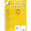 4000x Etiquettes HERMA TOP STICK A4/40 / 52,5 x 29,7 mm