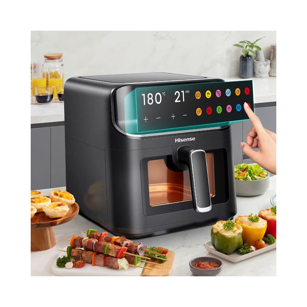 AIR FRYER HISENSE 6.7Litres / 1350W / Noir / H06AFBS2S3