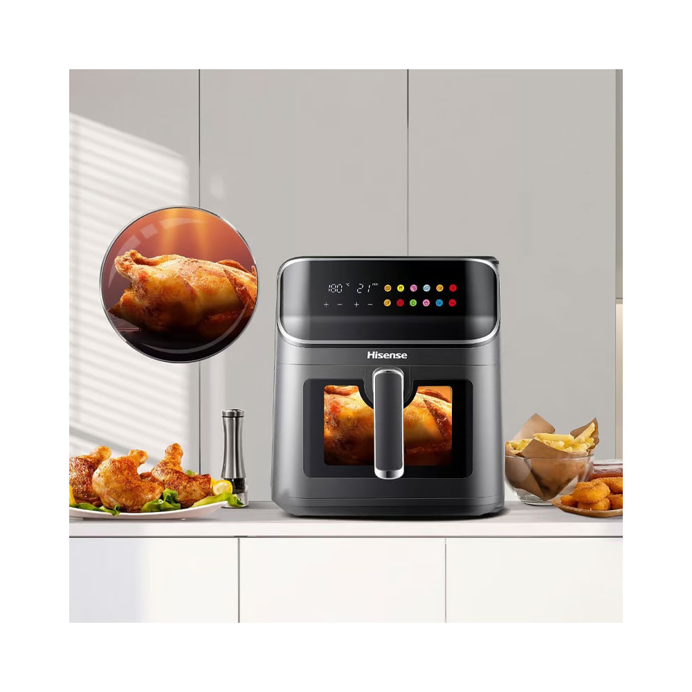 AIR FRYER HISENSE 6.7Litres / 1350W / Noir / H06AFBS2S3