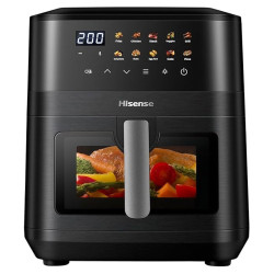 AIR FRYER HISENSE 8 Litres / 2100W / Digital cavité / INOX