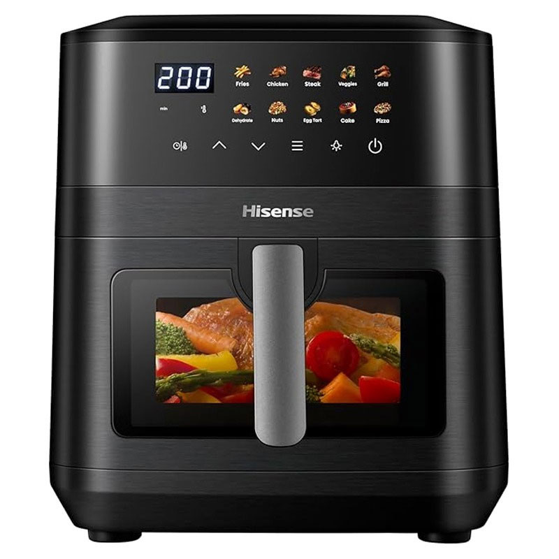 AIR FRYER HISENSE 8 Litres / 2100W / Digital cavité / INOX