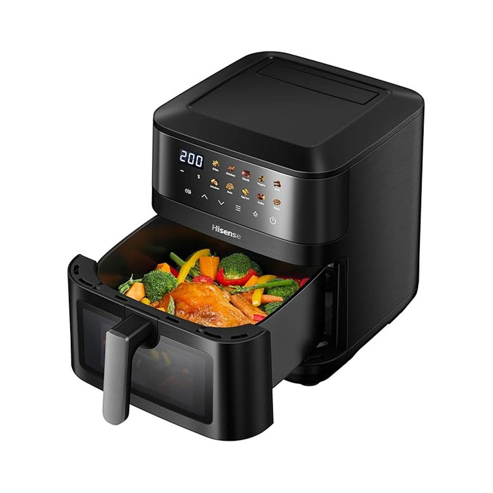 AIR FRYER HISENSE 8 Litres / 2100W / Digital cavité / INOX