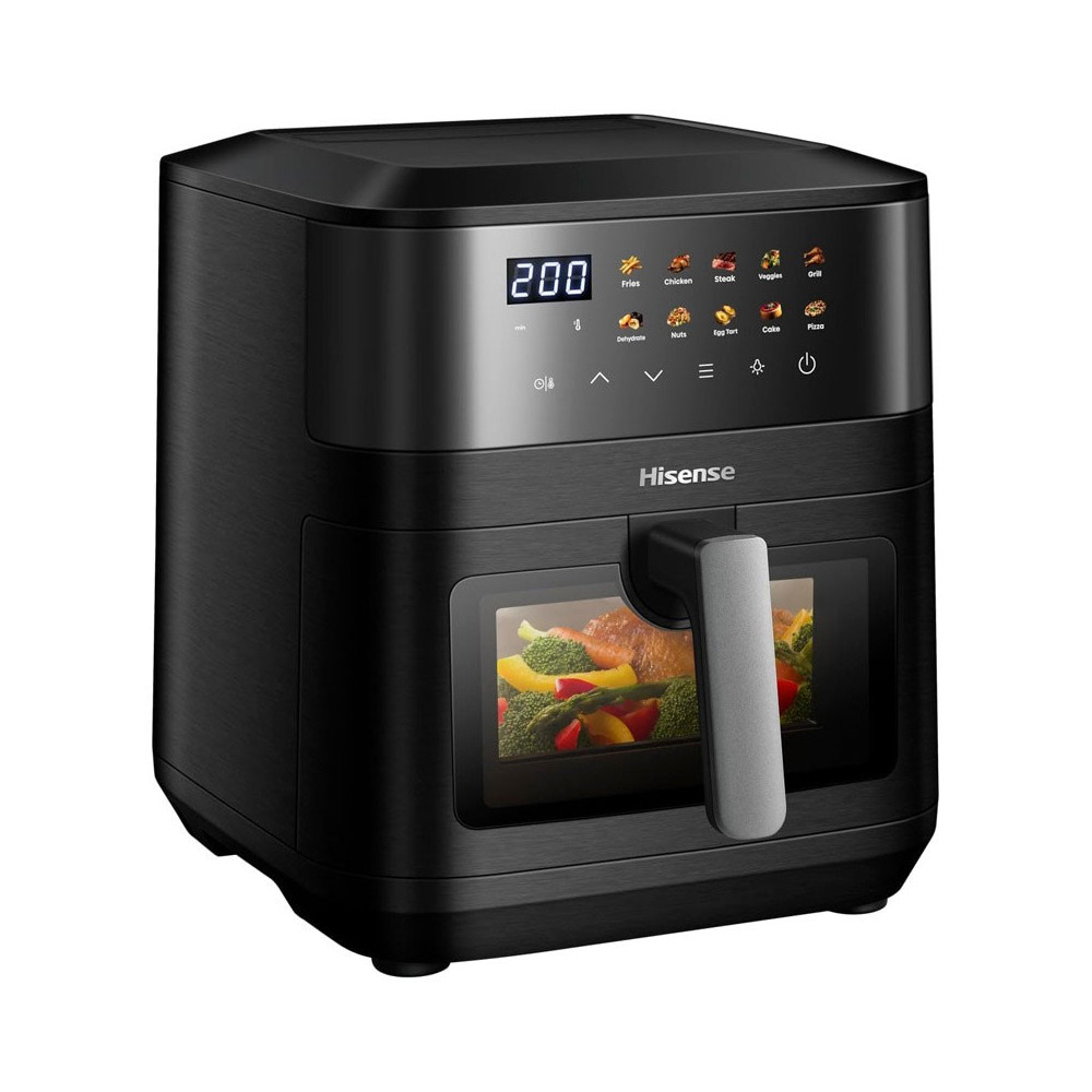 AIR FRYER HISENSE 8 Litres / 2100W / Digital cavité / INOX