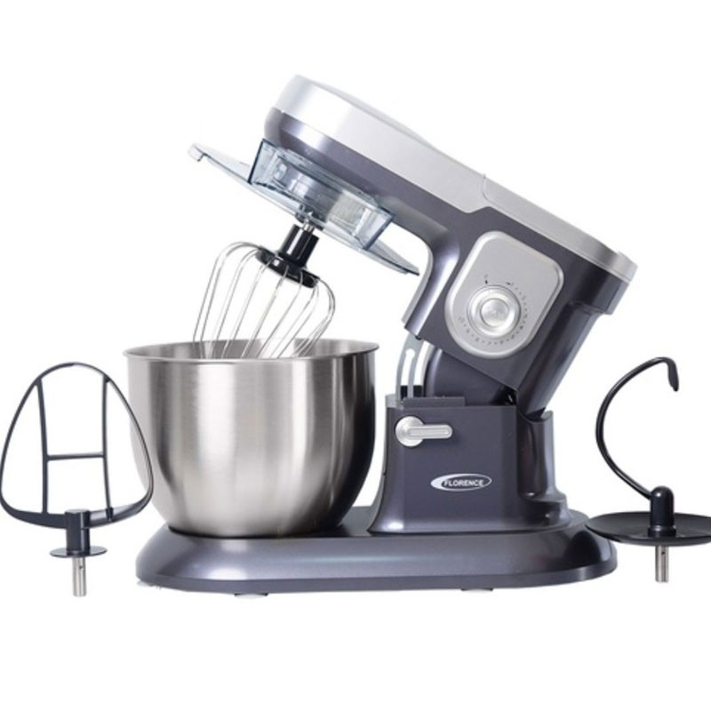 Robot Pétrin FLORENCE 6.5 Litres / 1600W / Gris