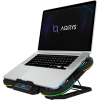 Refroidisseur AQIRYS ZENITH Pour PC Portable 17" / Noir