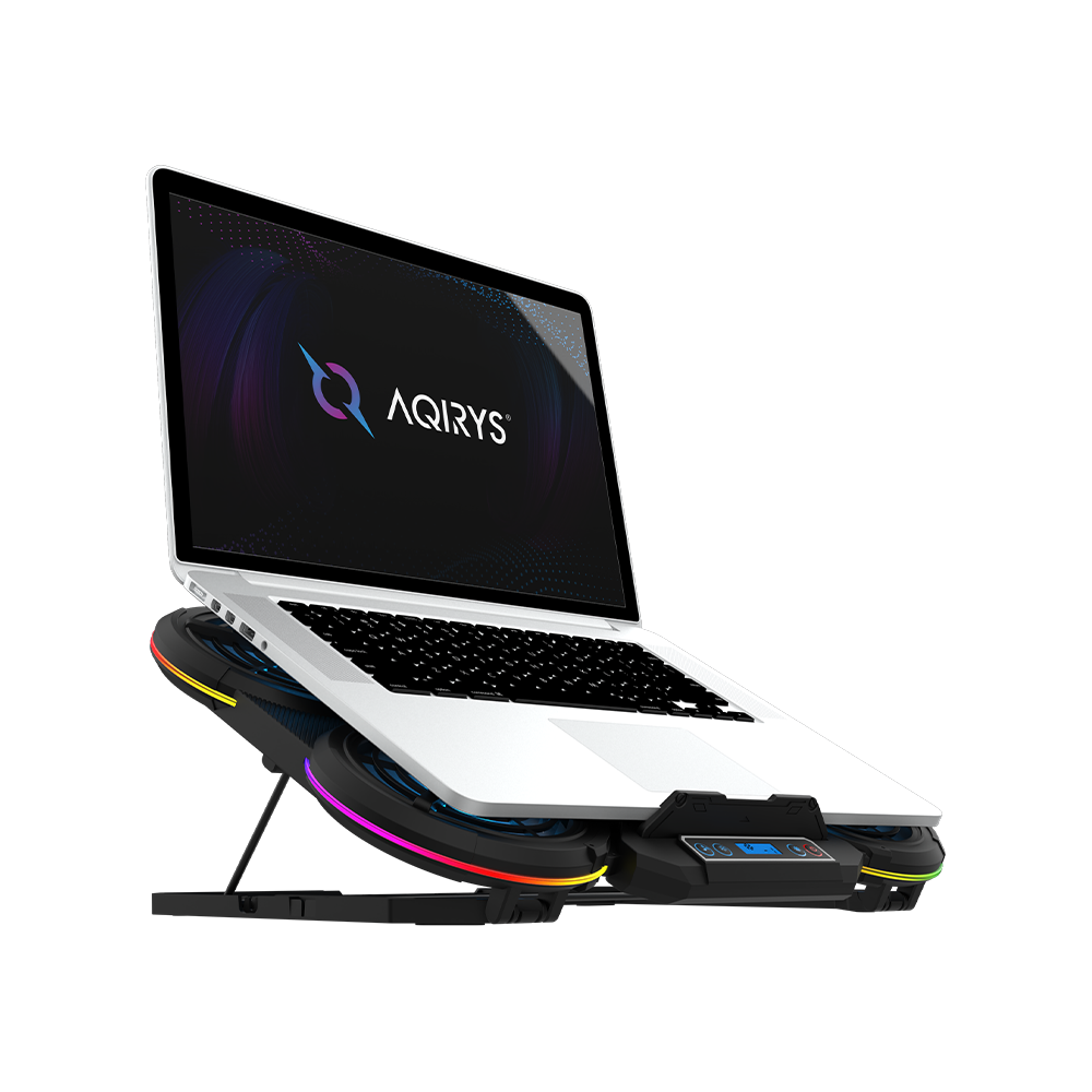 Refroidisseur AQIRYS ZENITH Pour PC Portable 17" / Noir