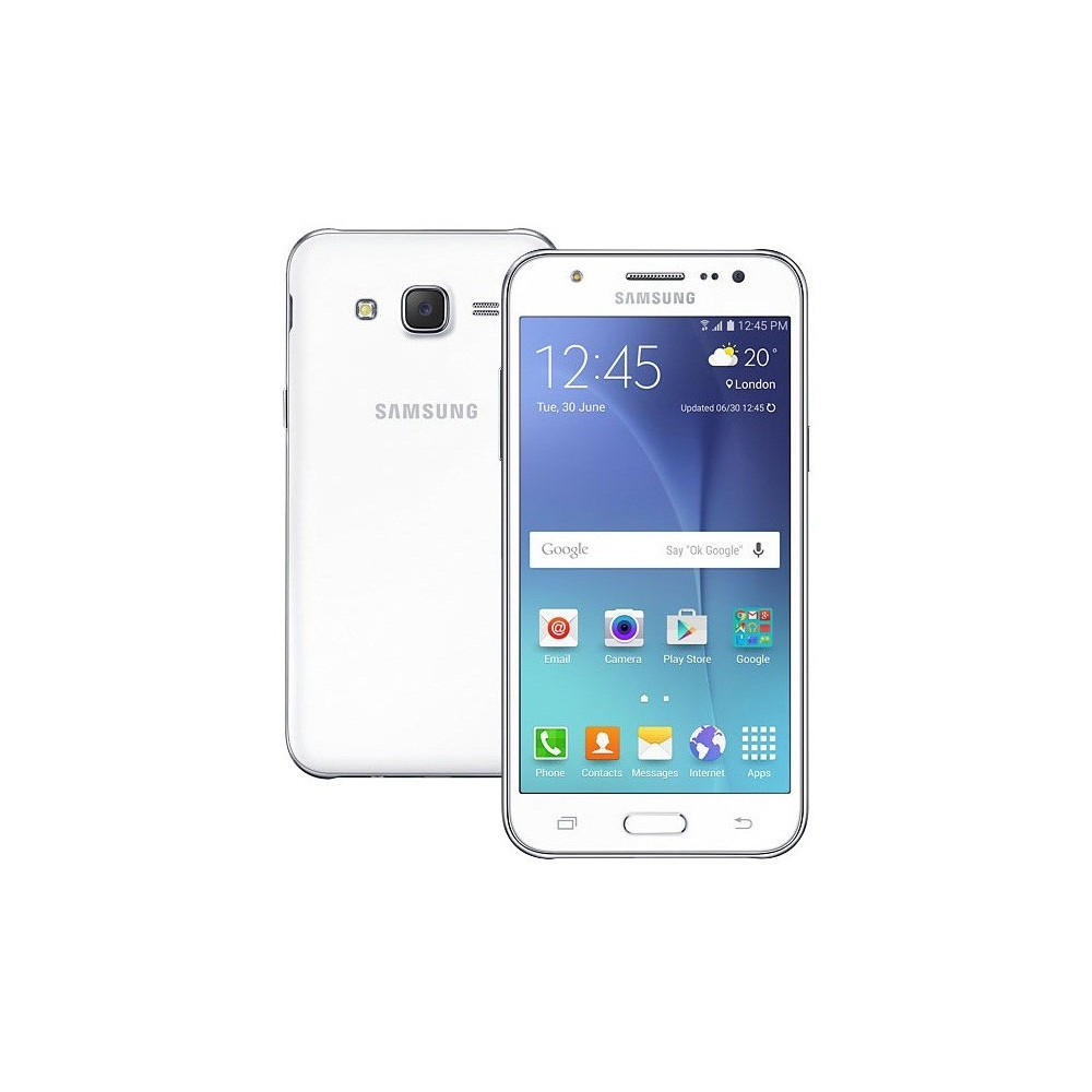 Téléphone Portable Samsung Galaxy J5 / 4G / Double SIM / Blanc