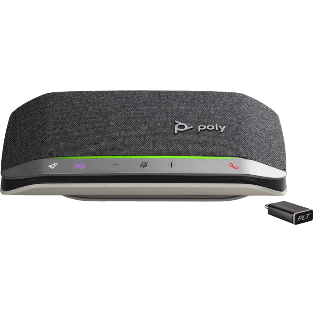 Haut-parleur sans fil POLY Sync 20+ USB-C Certifié Microsoft Teams